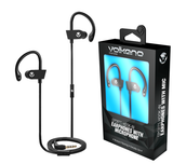 Volkano Circuit Series sports hook-in earphones with mic