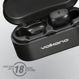 Volkano Virgo Series True Wireless Earphones - Black