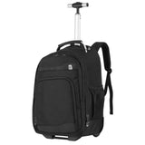 Volkano Lincoln 15.6” Laptop Trolley Backpack. Black