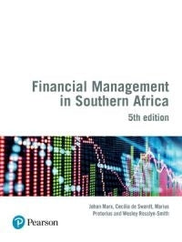 FINANCIAL MANAGEMENT IN SOUTHERN AFRICA
