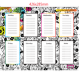 CTP A3 Weekly Desk Calendar 2022