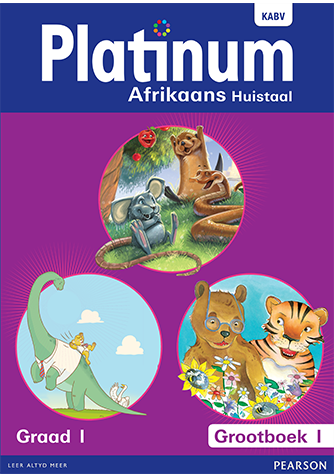 Platinum Afrikaans Huistaal Graad 1 Grootboek pakket (4 boeke)(Big Books Pack)